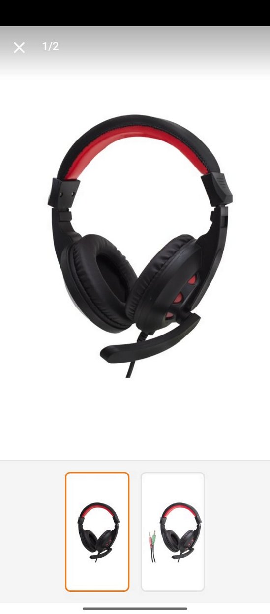 Kırmızı Siyah Mikrofonlu Renkli Kulaklık - Görsel 4