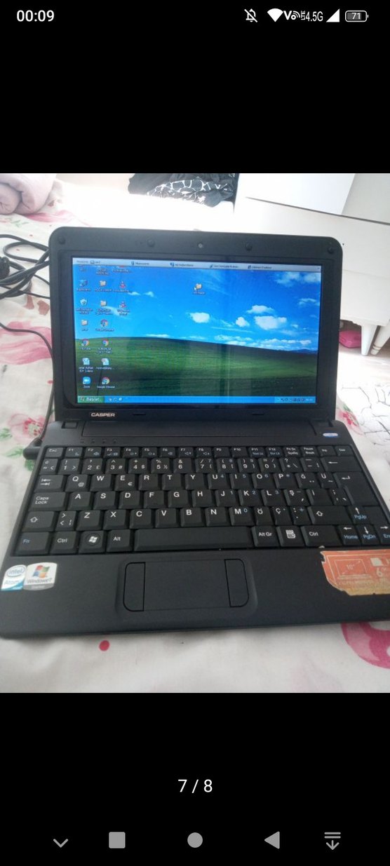 Siyah Casper Intel Dizüstü Bilgisayar - Görsel 5