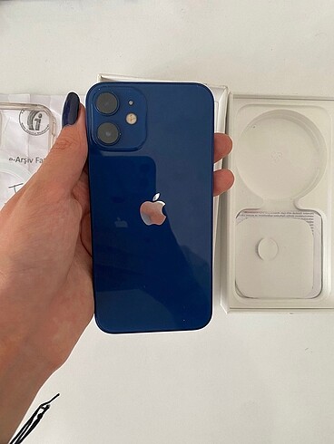 İPhone 12 mini çiziksiz kutulu faturalı