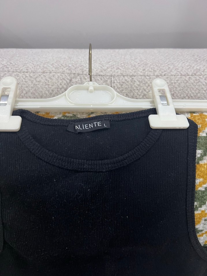 Siyah Mini Atlet ve Şort Takım - Görsel 5