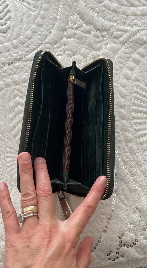 Beverly Hills Polo Club haki Deri Fermuarlı Cüzdan - Görsel 3