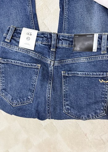 Mavi Kadın Midi Denim Pantolon - Görsel 5