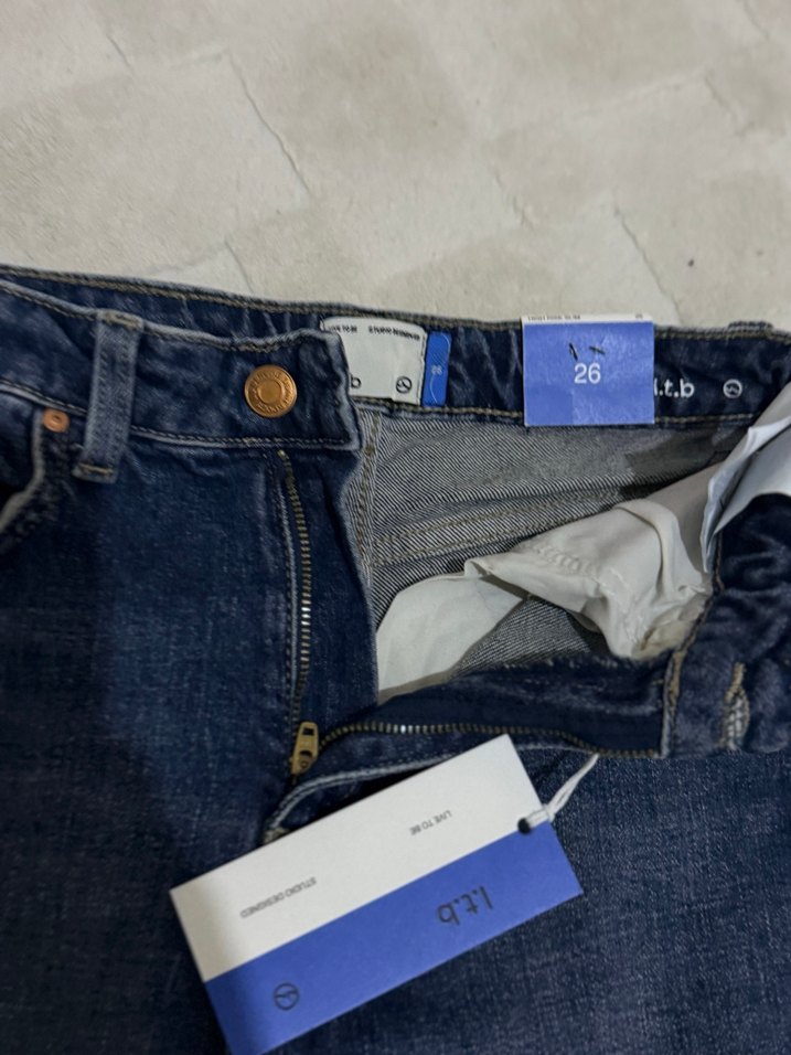 Mavi Kadın Midi Denim Pantolon - Görsel 4