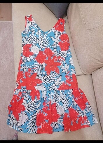 Renkli elbise - Görsel 5