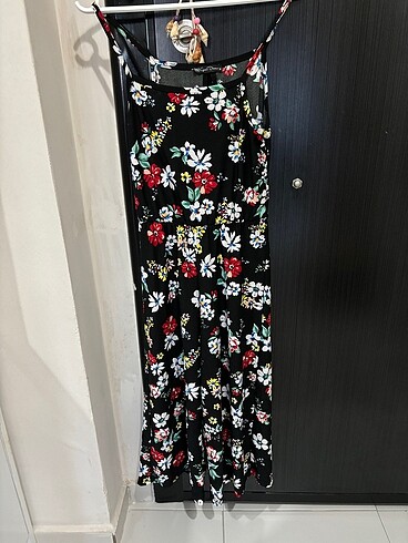 Çiçekli Midi tulum - Görsel 4