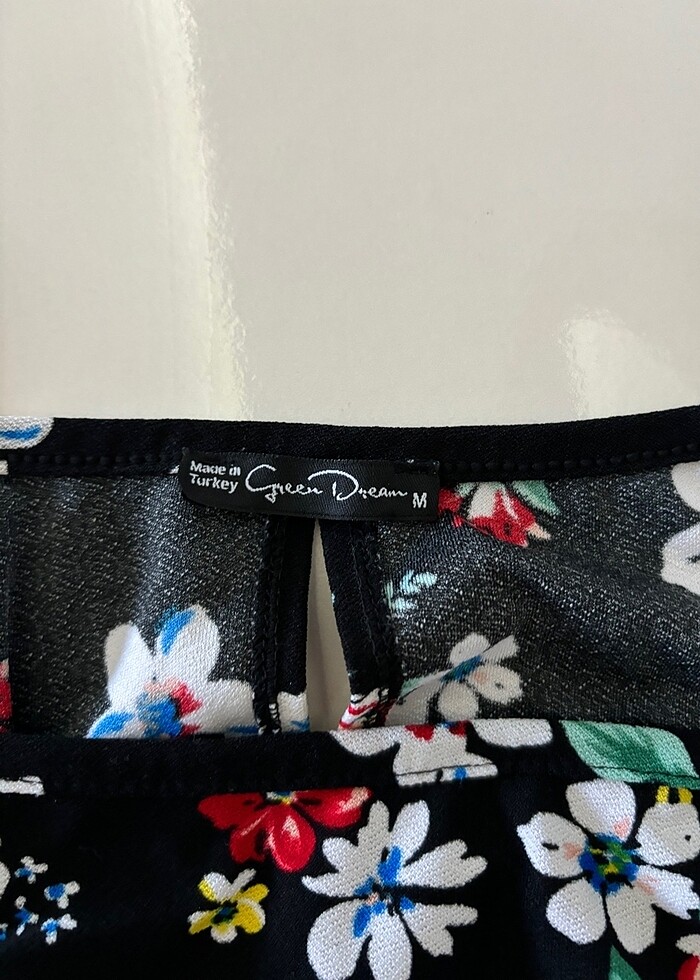 Çiçekli Midi tulum - Görsel 5