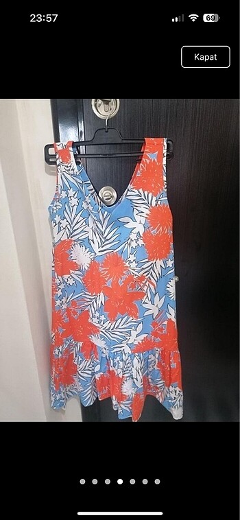 Çiçekli elbise - Görsel 2