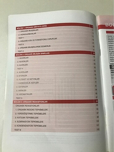  Ayt Organik kimya konu özeti
