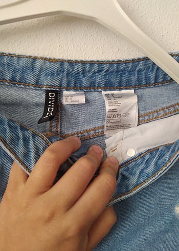 Diğer Kadın Mavi Kot Mini Etek