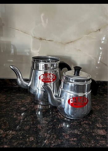 Diğer Gri Metal Çaydanlık Seti