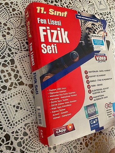 fizik çap fasikülleri 11. sınıf