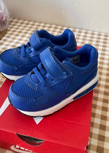 23 Beden Mavi Erkek Çocuk Spor Ayakkabı Velcro