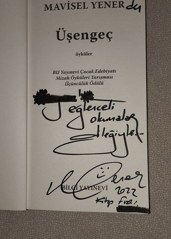 Mavisel Yener Üşengeç Kitabı hesabıma bakmayı unutmayın:)