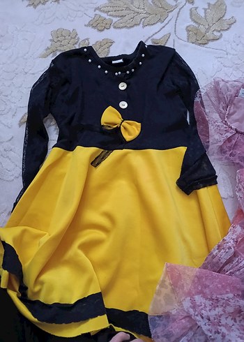 ikili kız elbise - Görsel 4