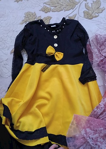 ikili kız elbise - Görsel 5