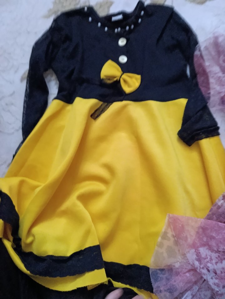 ikili kız elbise - Görsel 3