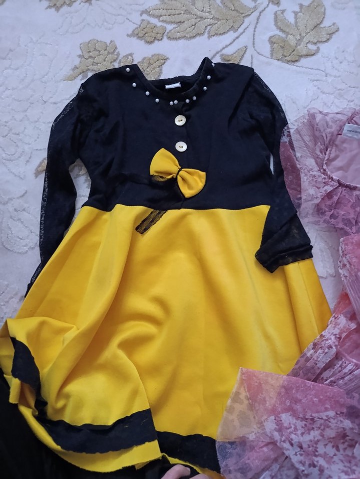 ikili kız elbise - Görsel 4