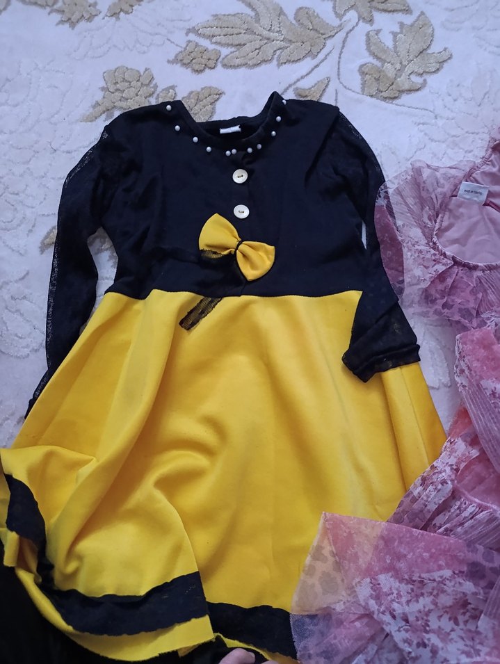 ikili kız elbise - Görsel 2