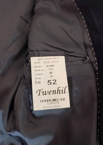 Siyah Erkek Ofis Takım Elbise Ceketi - Görsel 6