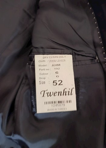 Siyah Erkek Ofis Takım Elbise Ceketi - Görsel 5