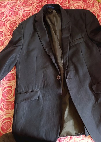 Siyah Erkek Ofis Takım Elbise Ceketi - Görsel 2