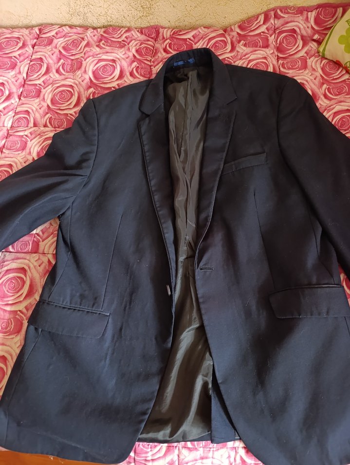 Siyah Erkek Ofis Takım Elbise Ceketi - Görsel 4