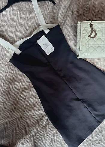 Siyah mini Elbise - Görsel 3