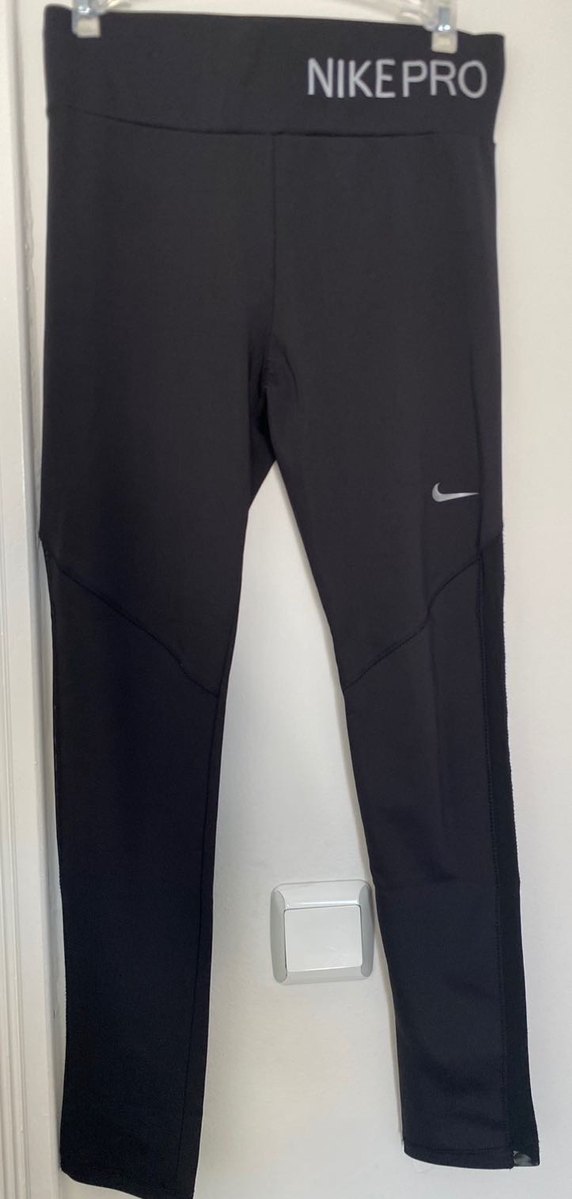 Siyah Nike Pro Kadın Spor Tayt - Görsel 3