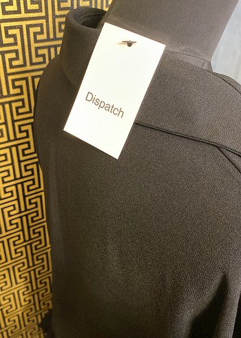 Siyah Gömlek Elbise - Görsel 7