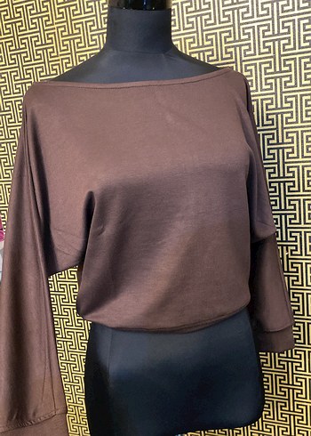 Kahverengi Bluz - Görsel 2