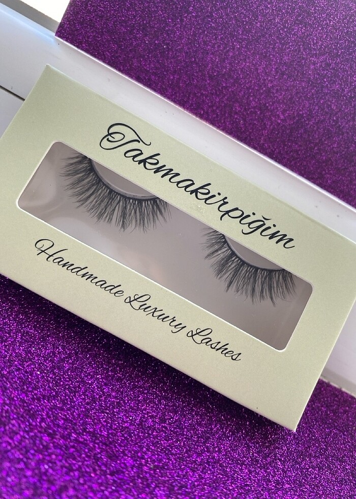 Doğal takma kirpik - Görsel 2