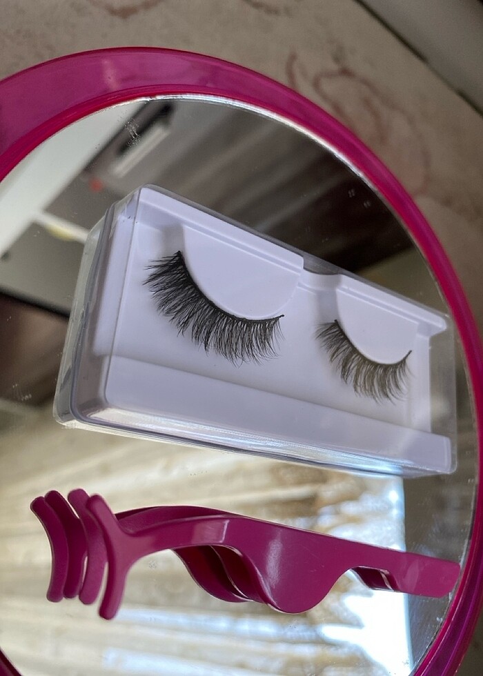 Doğal takma kirpik - Görsel 4