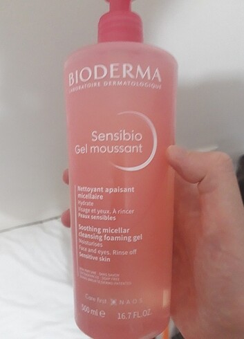 Bioderma sensibio jel temizleyici 500ml