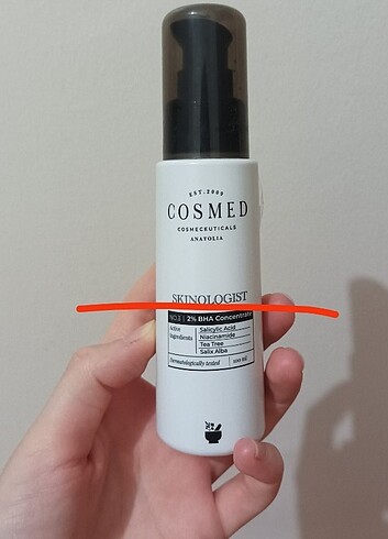 Cosmed salisilik asit bha