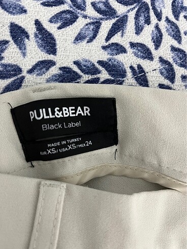 xs Beden ten rengi Renk pull bear kumaş pantolon