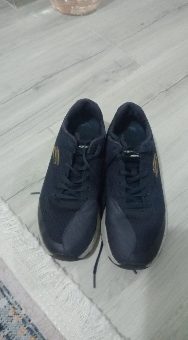 Lacivert  Spor Sneakers Velcro Detaylı - Görsel 3