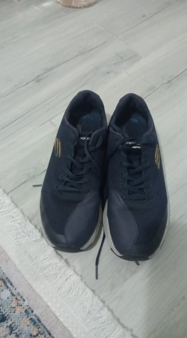 Lacivert  Spor Sneakers Velcro Detaylı - Görsel 2