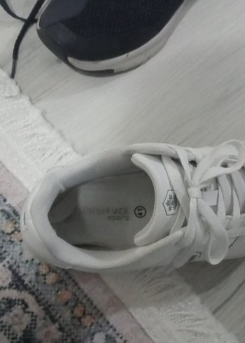 ErkekBeyaz Düz Sneaker - Görsel 3