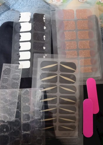 Renkli Tırnak Süslemeleri Seti - Görsel 4