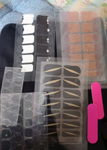 Renkli Tırnak Süslemeleri Seti - Görsel 3