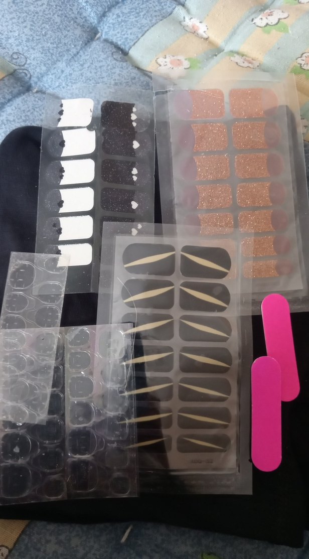 Renkli Tırnak Süslemeleri Seti - Görsel 2