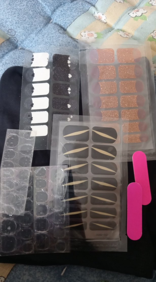 Renkli Tırnak Süslemeleri Seti - Görsel 5