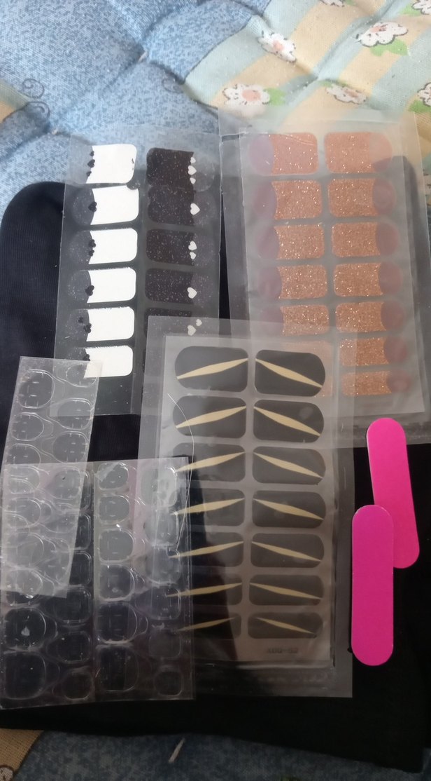 Renkli Tırnak Süslemeleri Seti - Görsel 3