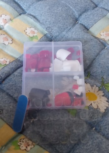 Renkli Tırnak Ucu Seti - Görsel 5