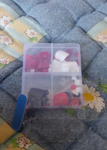 Renkli Tırnak Ucu Seti - Görsel 3