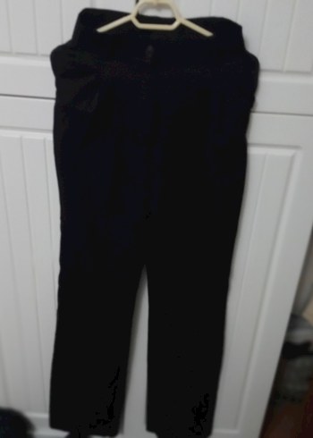 Siyah Kemerli Kadın Denim Pantolon - Görsel 2