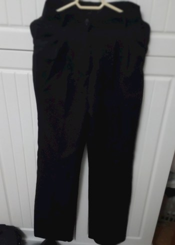 Siyah Kemerli Kadın Denim Pantolon - Görsel 4