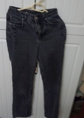 Kadın Siyah  Kot Pantolon - Görsel 3