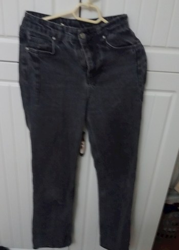 Kadın Siyah  Kot Pantolon - Görsel 4