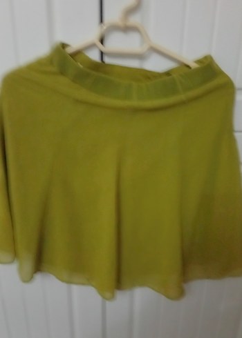 Yeşil Salaş Kız Çocuk Etek - Görsel 3